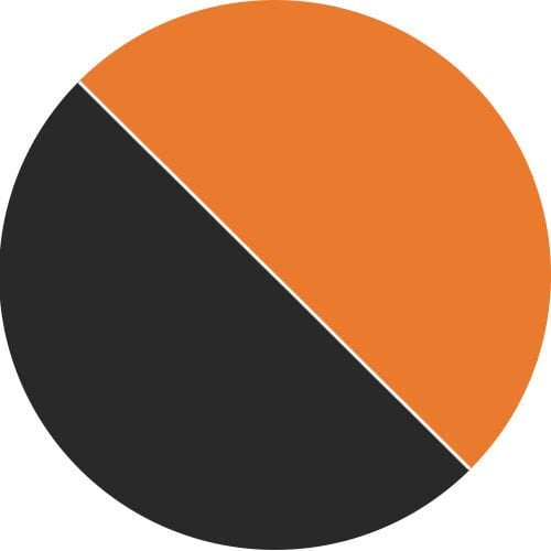 Black & Orange