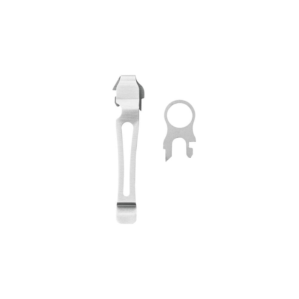 CEP KLİPSİ VE KORDON HALKASI Stainless Steel